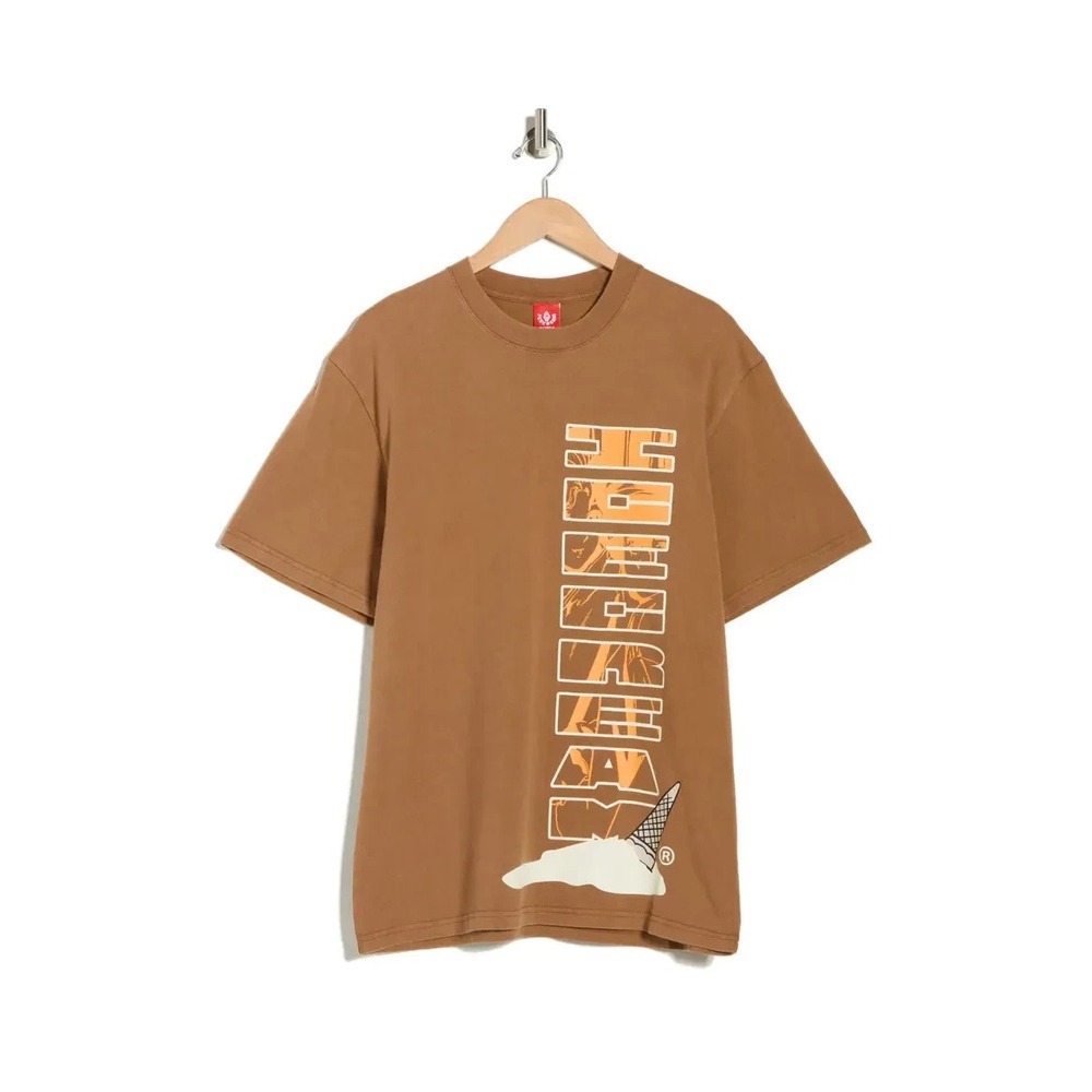 ICECREAM Big Time Oversize Graphic T-Shirt Toffee Size M - Picture 3 of 3